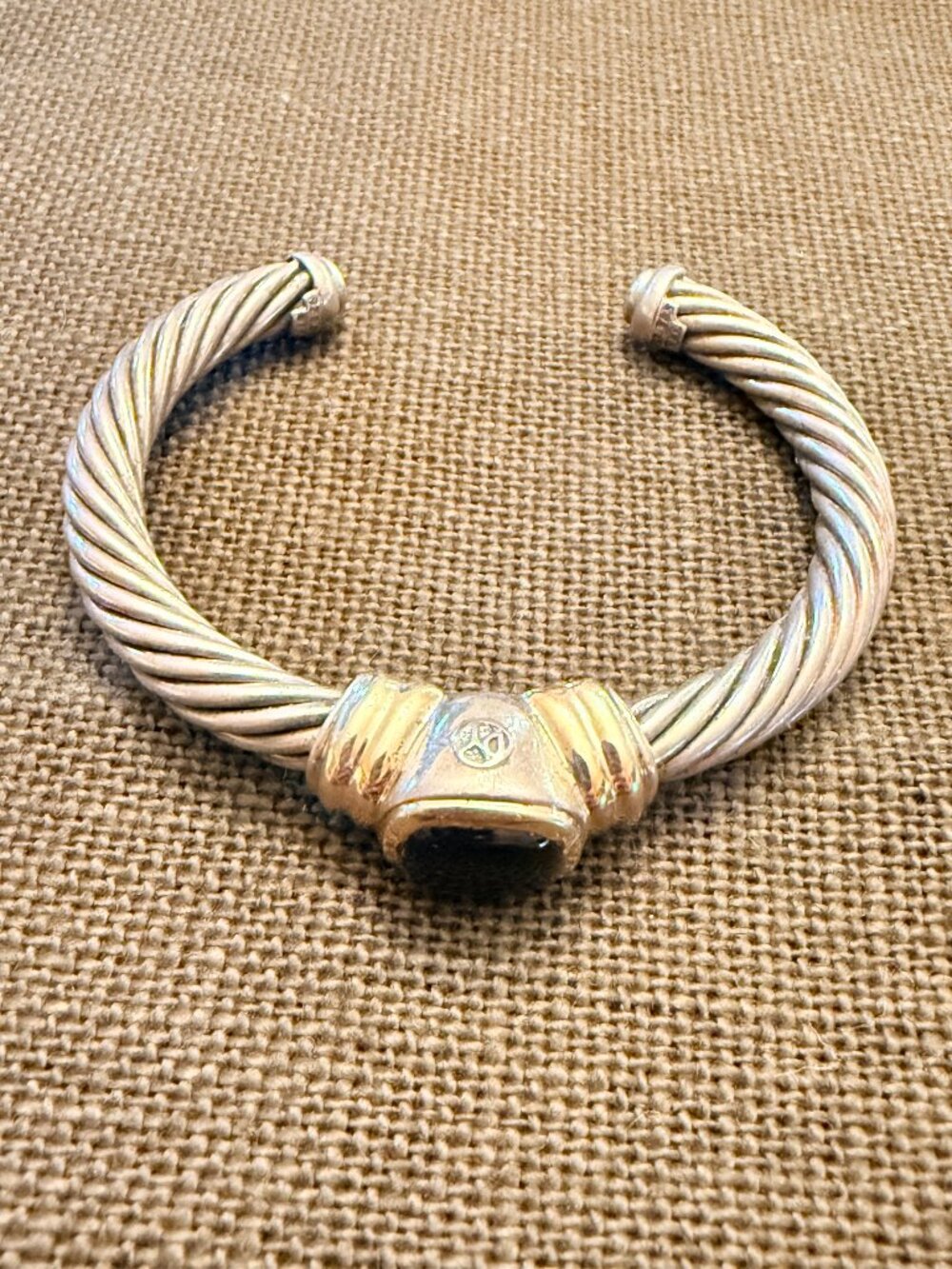 David Yurman Cable Station Cuff Bracelet